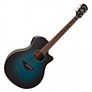 Yamaha APX600 Electro-Acoustic Guitar Oriental Blue Burst