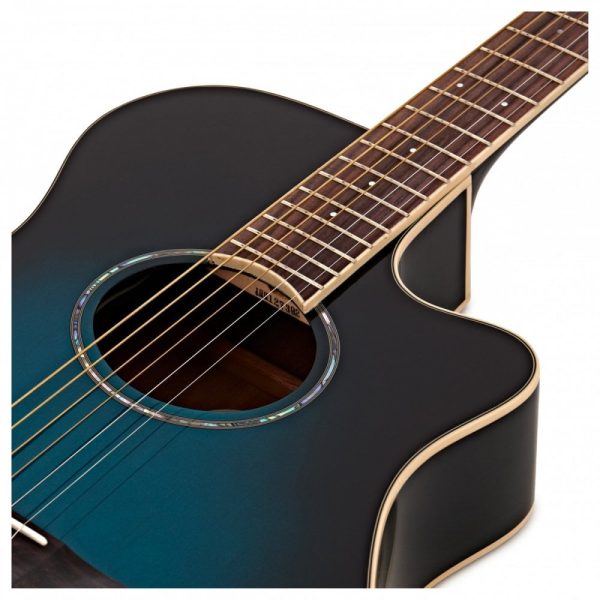 Yamaha APX600 Electro-Acoustic Guitar Oriental Blue Burst