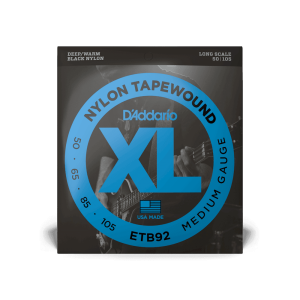 D'Addario ETB92 Nylon Tapewound Bass Guitar Strings