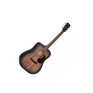 Cort Earth 60M Open Pore Trans Black Acoustic Guitar