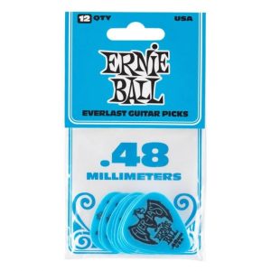 Ernie Ball Everlast 0.48mm Light Blue Guitar Picks