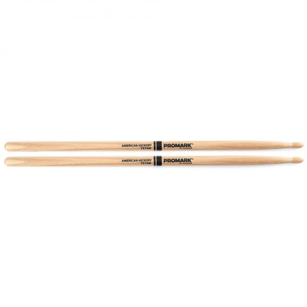 Pro Mark TX7AW 7A Hickory Wood Tip Drum Sticks