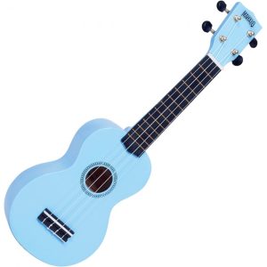 Mahalo Soprano Ukulele MR1-LBU (Light Blue) with FREE Gig Bag