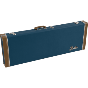 Fender Classic Series Wood Guitar Case for Strat/Tele - Lake Placid Blue