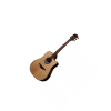 LAG THV10DCE-LB Hyvibe Dreadnought Cutaway Electro-Acoustic Guitar in Natural w/Bag