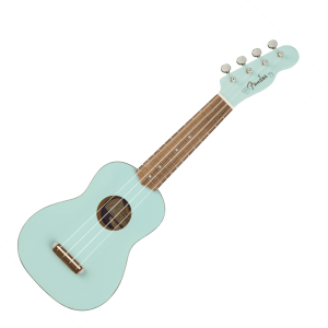 Fender Venice Soprano Ukulele - Daphne Blue