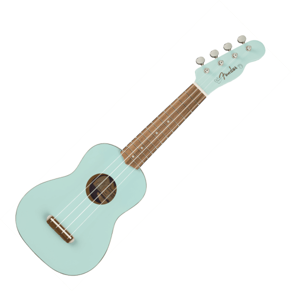 Fender Venice Soprano Ukulele - Daphne Blue