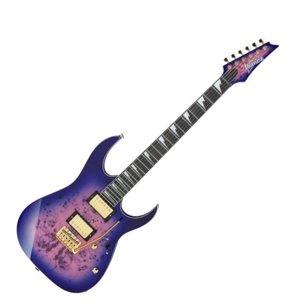 Ibanez GRG220PA Electric Guitar in Royal Purple Burst