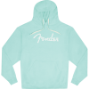 Fender Spaghetti Logo Hoodie in Daphne Blue