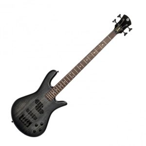 Spector Legend 4 Classic Bass Guitar with Bartolini Pickups in Trans Black Matte (Ex-Display)