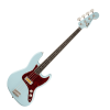 Fender Gold Foil Jazz Bass in Sonic Blue with Deluxe Gig Bag