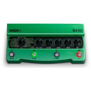 Line 6 DL4 MKII Little Green Time Machine Delay Modeller and Looper Guitar Effects Pedal