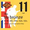 Rotosound TB11 Tru 80/20 Bronze 11-52 Light Acoustic Guitar Strings