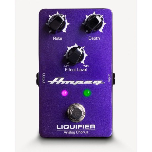 Ampeg Liquifier Analog Bass Chorus Effects Pedal