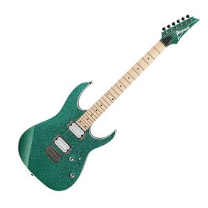 Ibanez RG Series RG421MSP-TSP Electric Guitar in Turquoise Sparkle