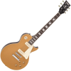 Vintage V100GT Reissued Series Electric Guitar in Gold Top