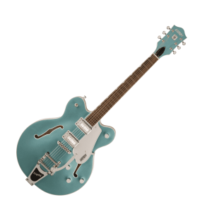 Gretsch G5622T-140 140th Anniversary Electromatic Semi-Hollow with Bigsby in Two-Tone Stone Platinum/Pearl Platinum