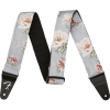 Fender Floral Guitar Strap in Grey