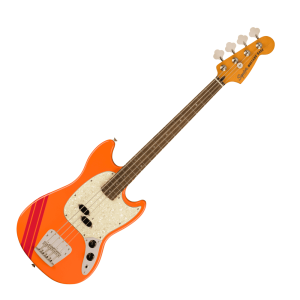 Squier FSR Classic Vibe '60s Competition Mustang Bass in Capri Orange