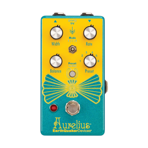 EarthQuaker Devices Aurelius Tri-Voice Chorus/Vibrato/Rotary Guitar Effects Pedal