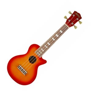 Mahalo ULP1CS Soprano Les Paul Style Ukulele in Cherry Sunburst