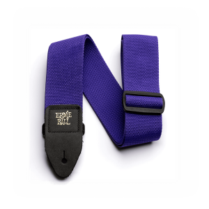 Ernie Ball Polypro Guitar Strap in Purple