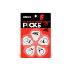 D'Addario Joe Satriani Signature 1.0mm Heavy Guitar Picks in White (10 Pack)