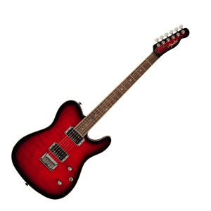 Fender Special Edition Custom Telecaster HH with Flame Maple Top in Black Cherry Burst (Ex-Display)