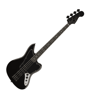 Fender Limited Edition Blackout Jaguar Bass in Black (Ex-Display)