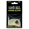 Ernie Ball Medium Super Glow Guitar Picks - Pack of 12