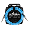 Ernie Ball Flex 10 Foot Instrument Cable in Blue