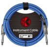 Kirlin Fabric Series 10 Foot Instrument Cable