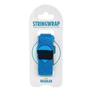 Riff StringWrap/FretWrap Guitar String Dampener with a Pick Holder