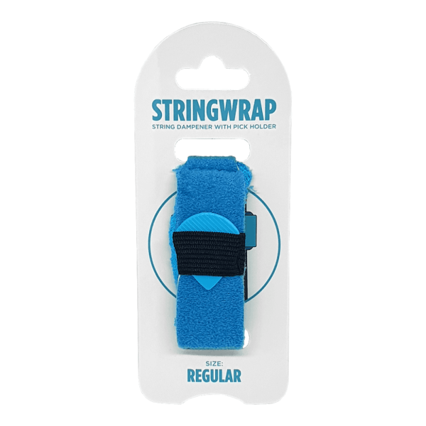 Riff StringWrap/FretWrap Guitar String Dampener with a Pick Holder