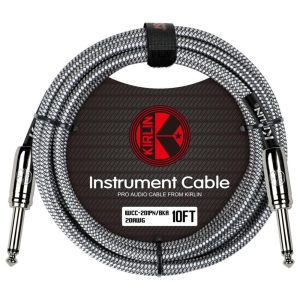 Kirlin Fabric Series 10 Foot Instrument Cable