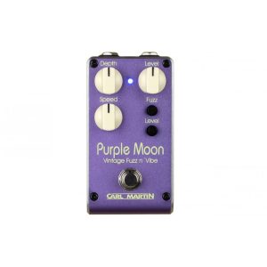 Carl Martin Purple Moon Fuzz and Vibe Guitar Effects Pedal