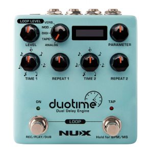 NUX NDD-6 Duo Time Dual Delay Engine Guitar Effects Pedal