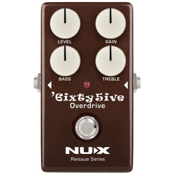 NUX 6ixty 5ive Overdrive Guitar Effects Pedal