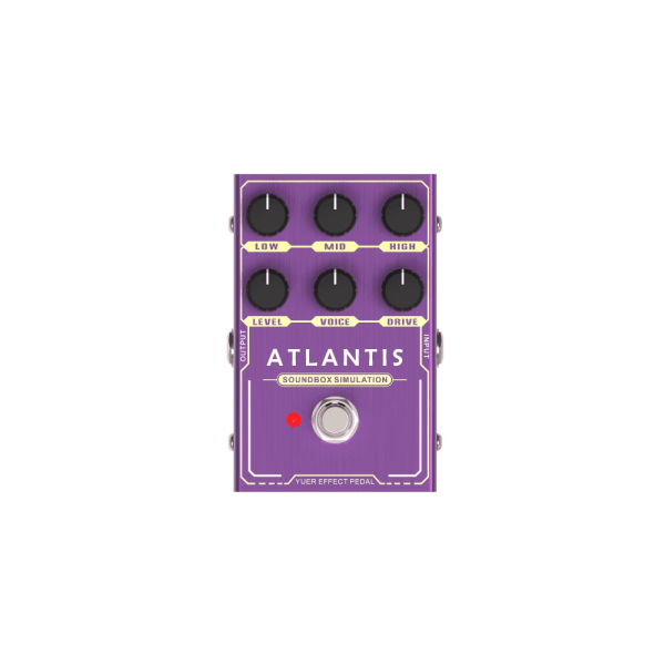 Yuer YF-31 Atlantis Overdrive Guitar Effects Pedal