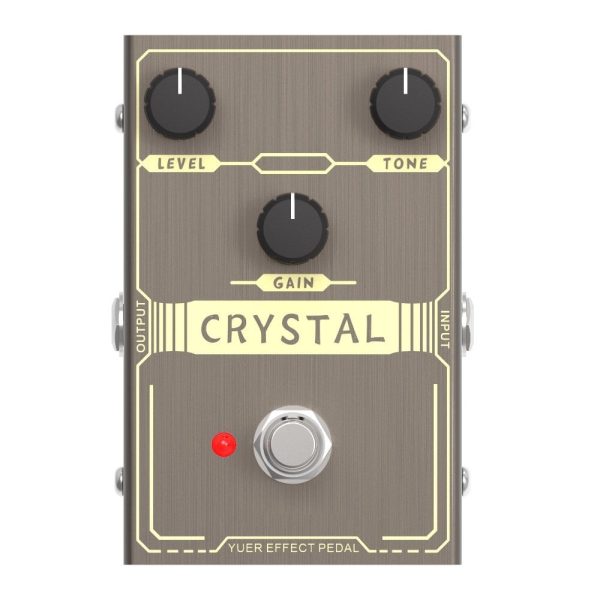 Yuer YF-36 Crystal Clean Boost/Overdrive Guitar Effects Pedal