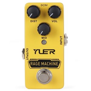 Yuer RS-16 Rage Machine Distortion Guitar Effects Pedal