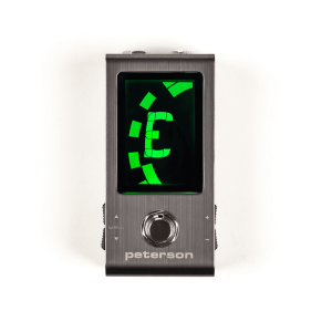 Peterson Strobostomp Mini Compact Strobe Pedal Tuner with HD Colour Display