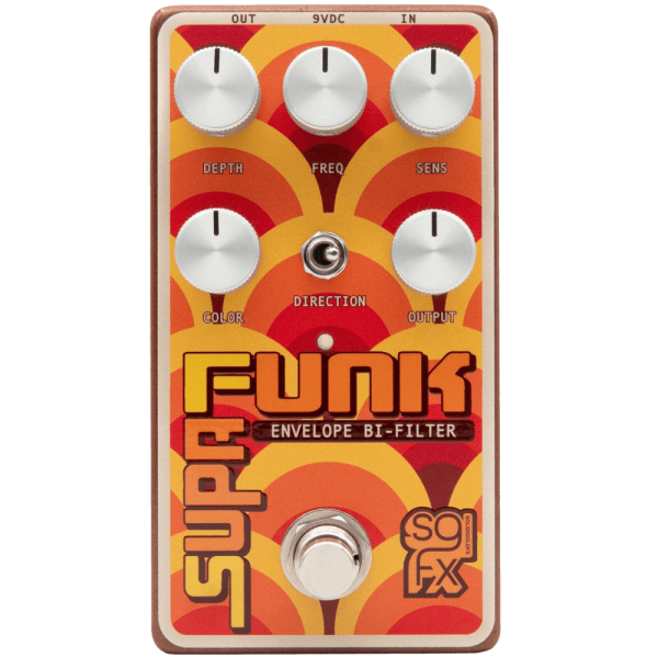 SolidGoldFX Supa Funk Envelope Filter Guitar Effects Pedal