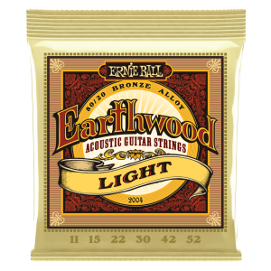 Ernie Ball Earthwood 80/20 Bronze Light 11-52 Acoustic Guitar Strings