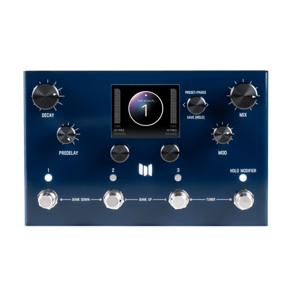 Meris MercuryX Modular Reverb System Guitar Effects Pedal