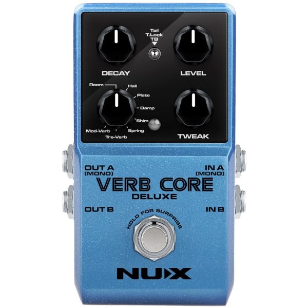 NUX Verb Core Deluxe Reverb Guitar Effects Pedal