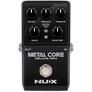 NUX Metal Core Deluxe MKII Distortion and Amp Modeller Guitar Effects Pedal