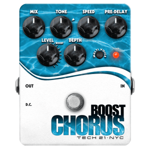 Tech 21 Boost Chorus Guitar Effects Pedal (New Old Stock)