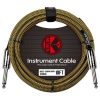 Kirlin Fabric Series 10 Foot Instrument Cable