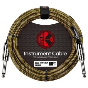 Kirlin Fabric Series 10 Foot Instrument Cable